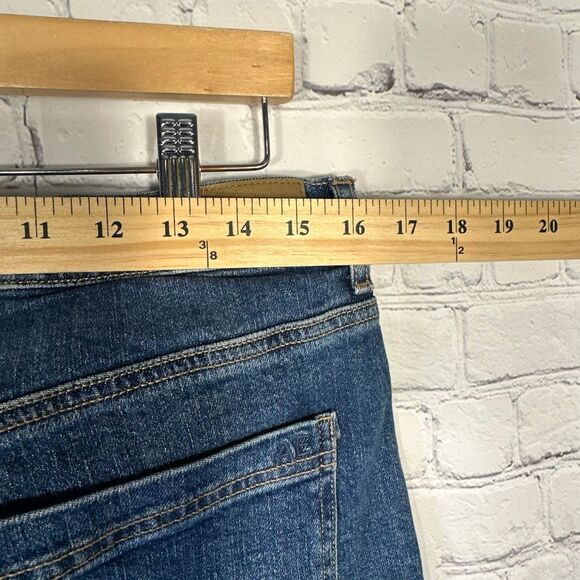 NEW American Eagle Jeans Womens 10 Super High Rise Baggy Straight Short Stretch - Picture 4 of 13